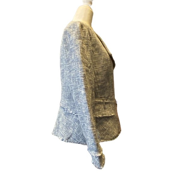Lafayette 148 New York Asymmetrical Tweed Size 6 - Picture 8 of 15